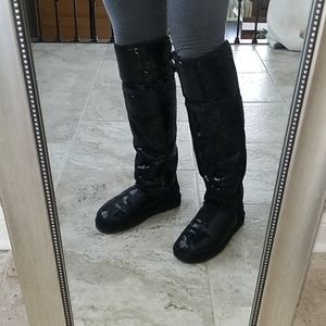 Ugg knee high sequin boots